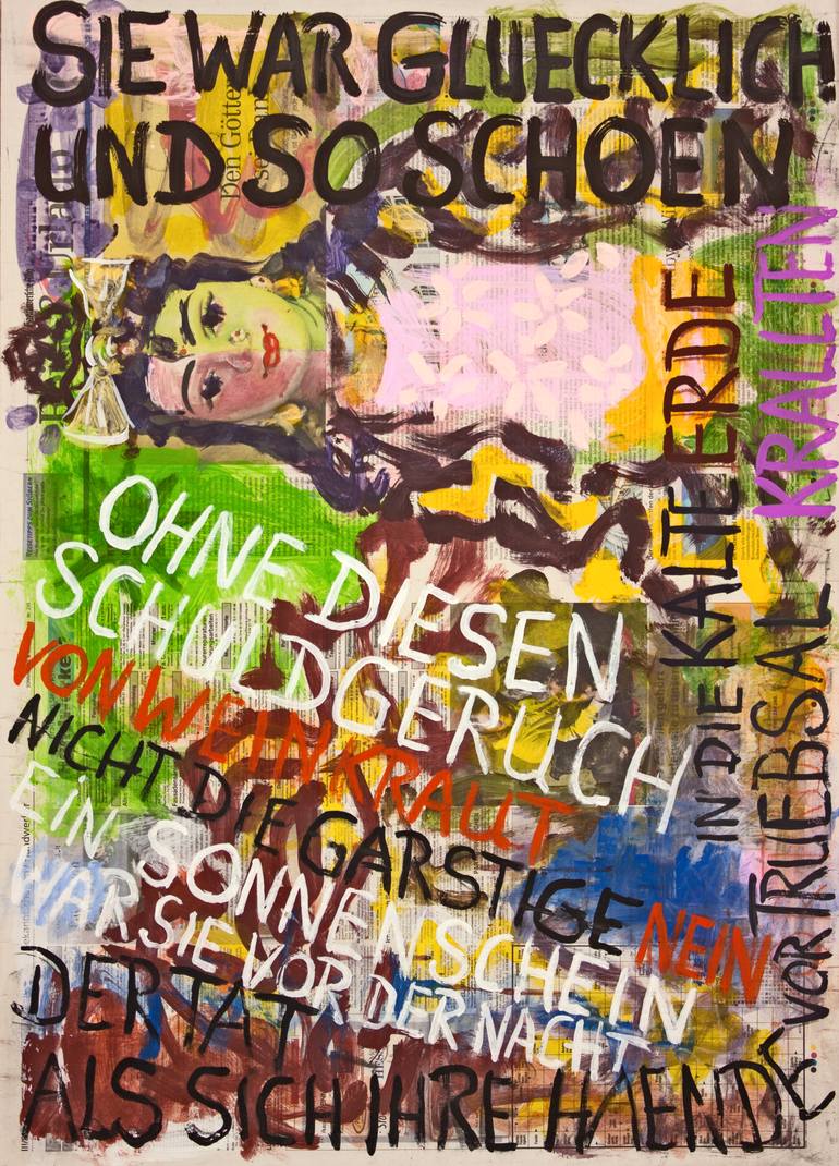 Original Illustration Love Painting by Ahmed Borai