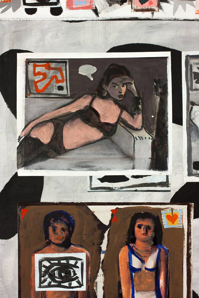 Original Pop Art Pop Culture/Celebrity Painting by Ahmed Borai