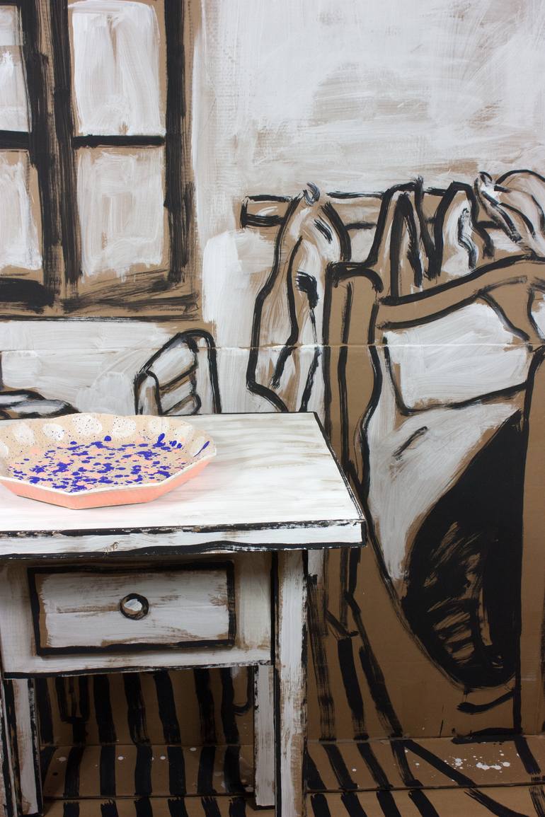 Original Modernism Abstract Sculpture by Ahmed Borai