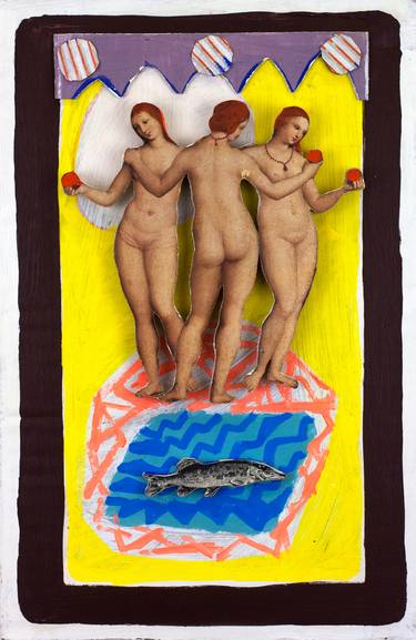 Original Nude Collage by Ahmed Borai