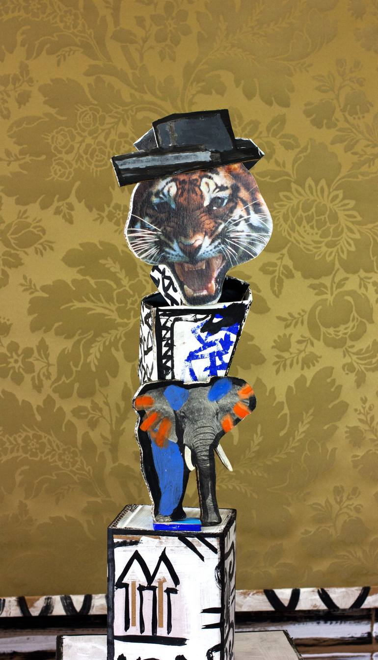 Original Dada Nature Sculpture by Ahmed Borai