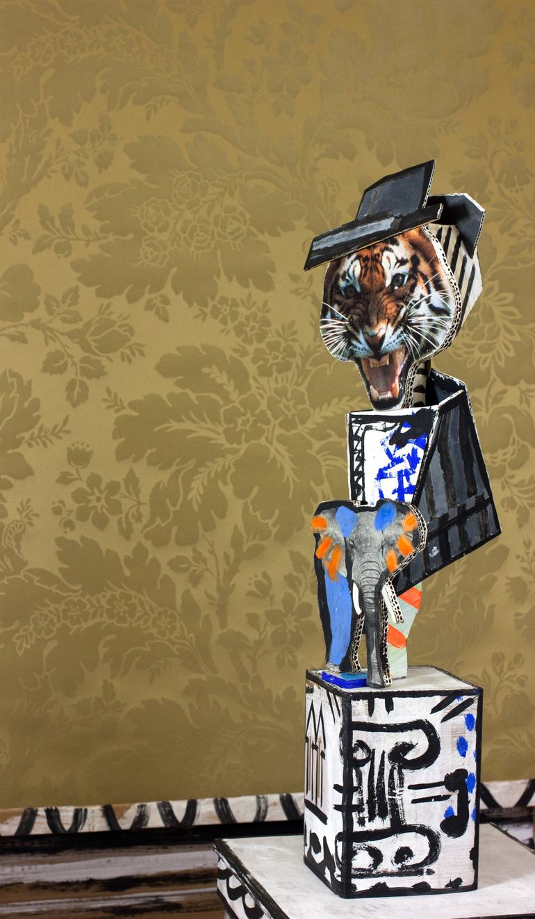 Original Dada Nature Sculpture by Ahmed Borai