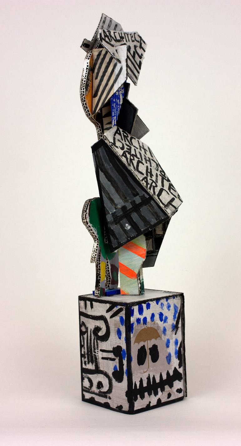 Original Dada Nature Sculpture by Ahmed Borai