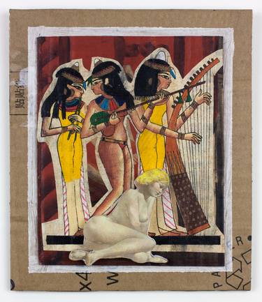 Print of Nude Collage by Ahmed Borai