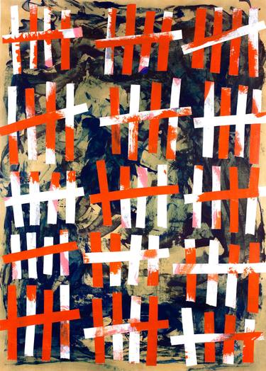 Original Abstract Collage by Ahmed Borai