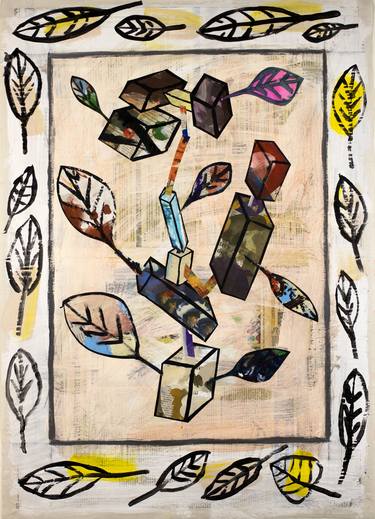 Print of Botanic Collage by Ahmed Borai