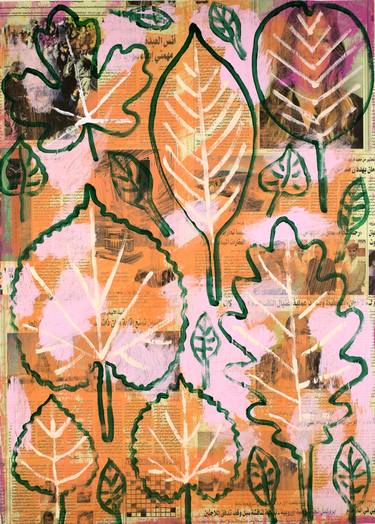 Print of Pop Art Botanic Paintings by Ahmed Borai