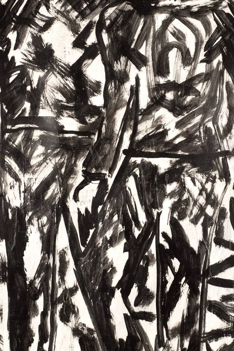 Original Expressionism Love Collage by Ahmed Borai