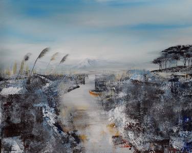 Original Abstract Landscape Paintings by Ken Marshall