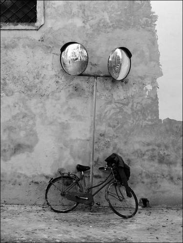 Print of Street Art Bicycle Photography by Janis Katlaps