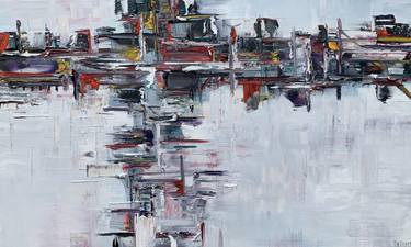 Original Abstract Expressionism Abstract Paintings by Patrick John Mills