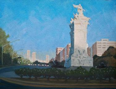 Original Architecture Paintings by Cheryl de los Reyes Cruz