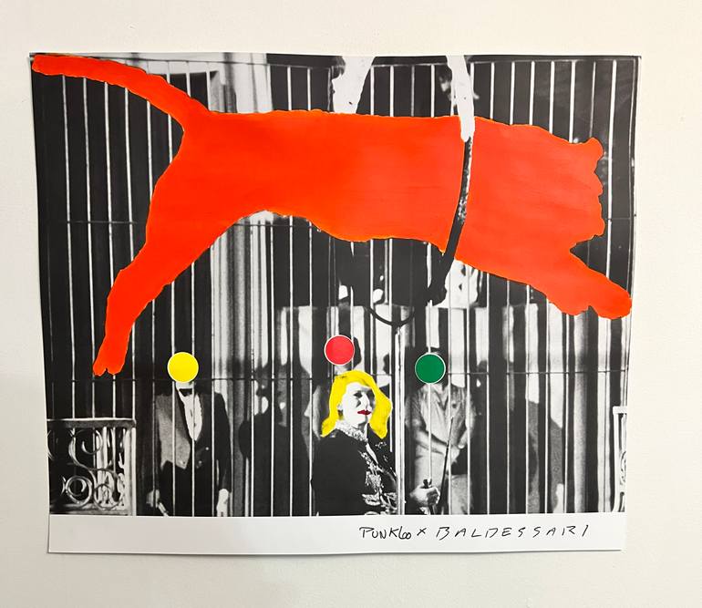 Original Pop Art People Painting by Punk Sixty