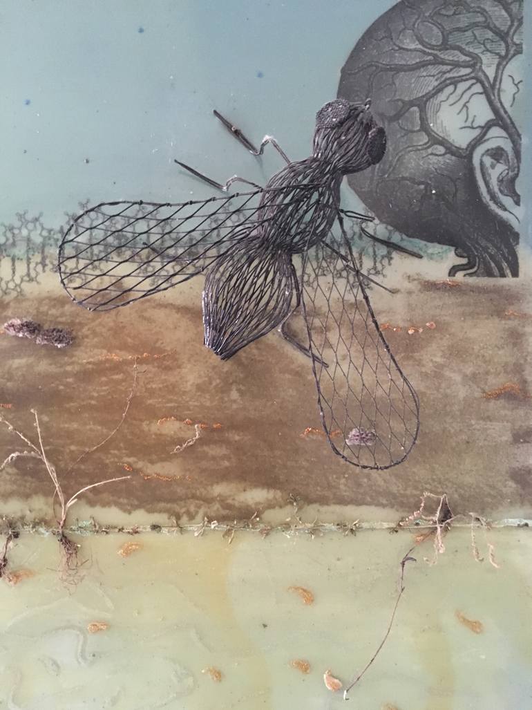 Original Conceptual Nature Painting by Punk Sixty