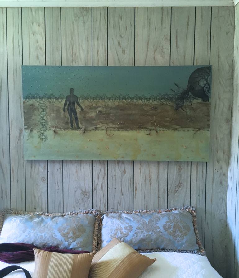 Original Conceptual Nature Painting by Punk Sixty