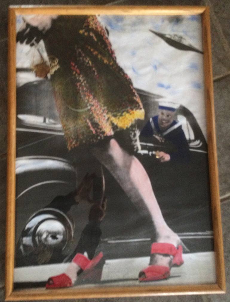 Original Conceptual Women Painting by Punk Sixty