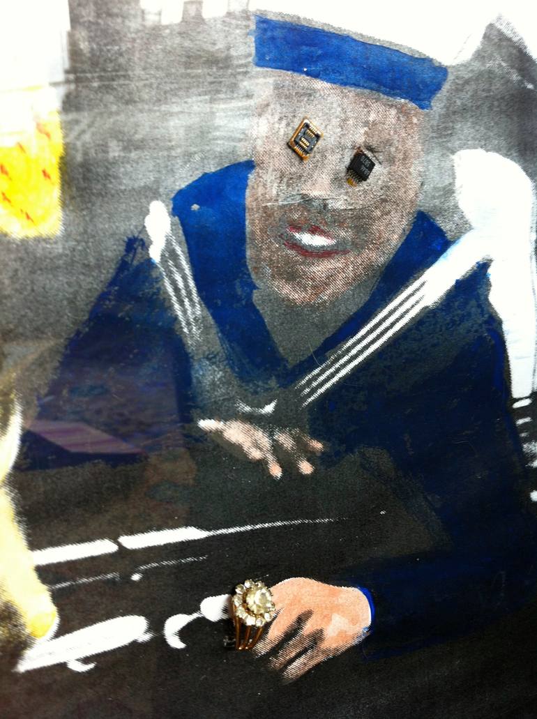 Original Conceptual Women Painting by Punk Sixty