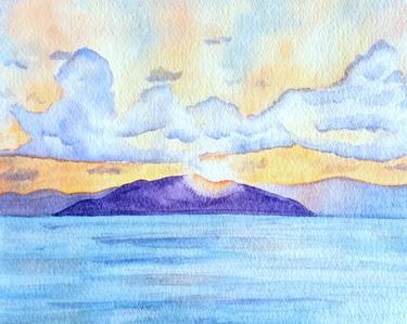 Print of Illustration Seascape Paintings by Carol Ann