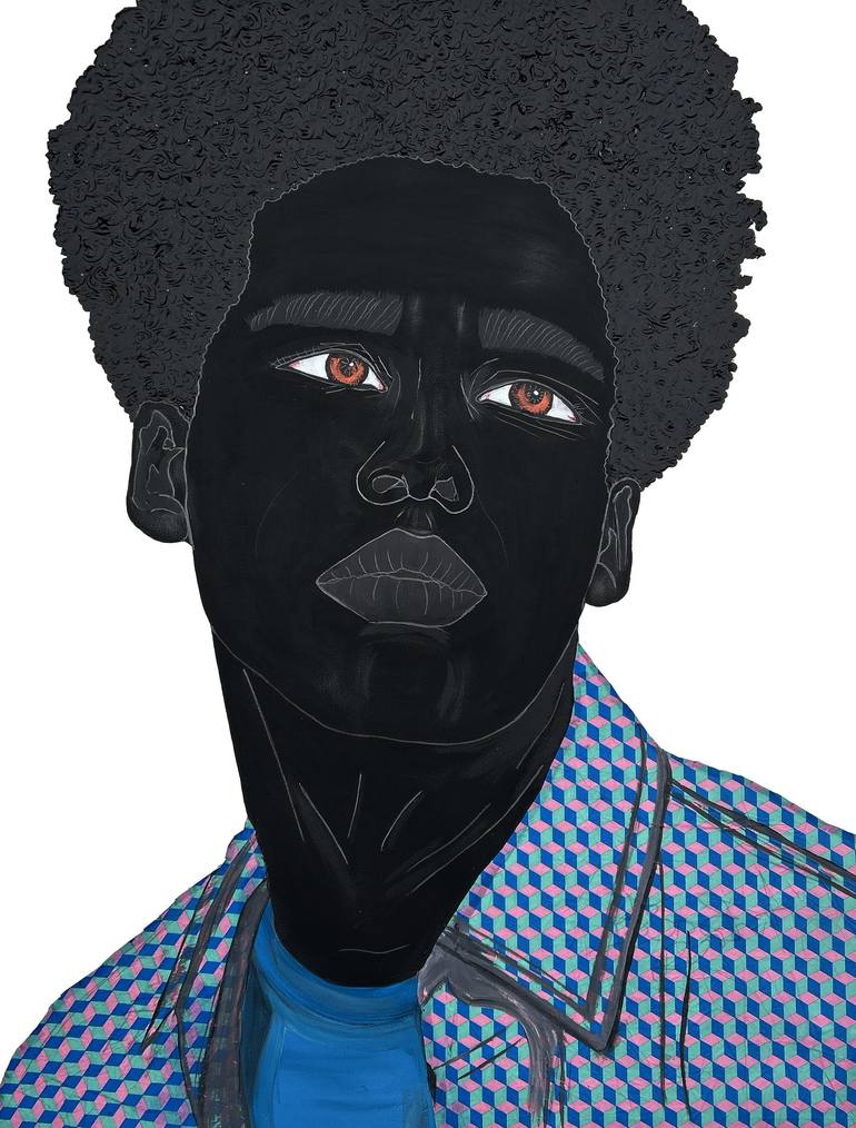 Print of Portrait Paintings by Idris Habib
