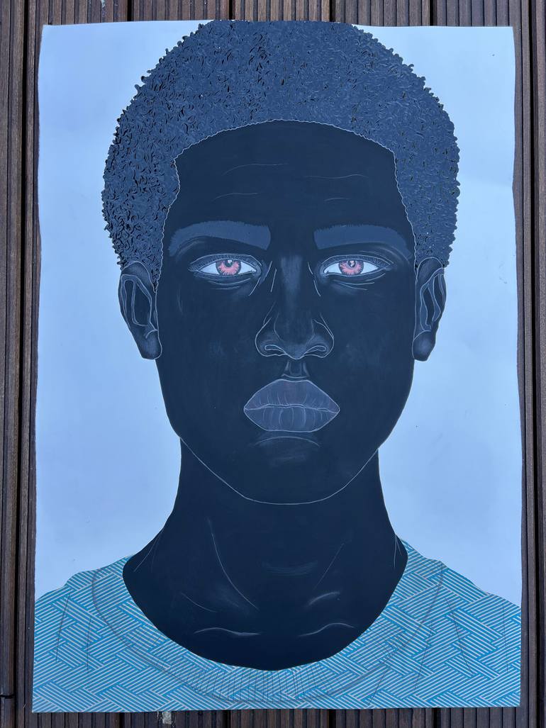 Original Contemporary People Painting by Idris Habib