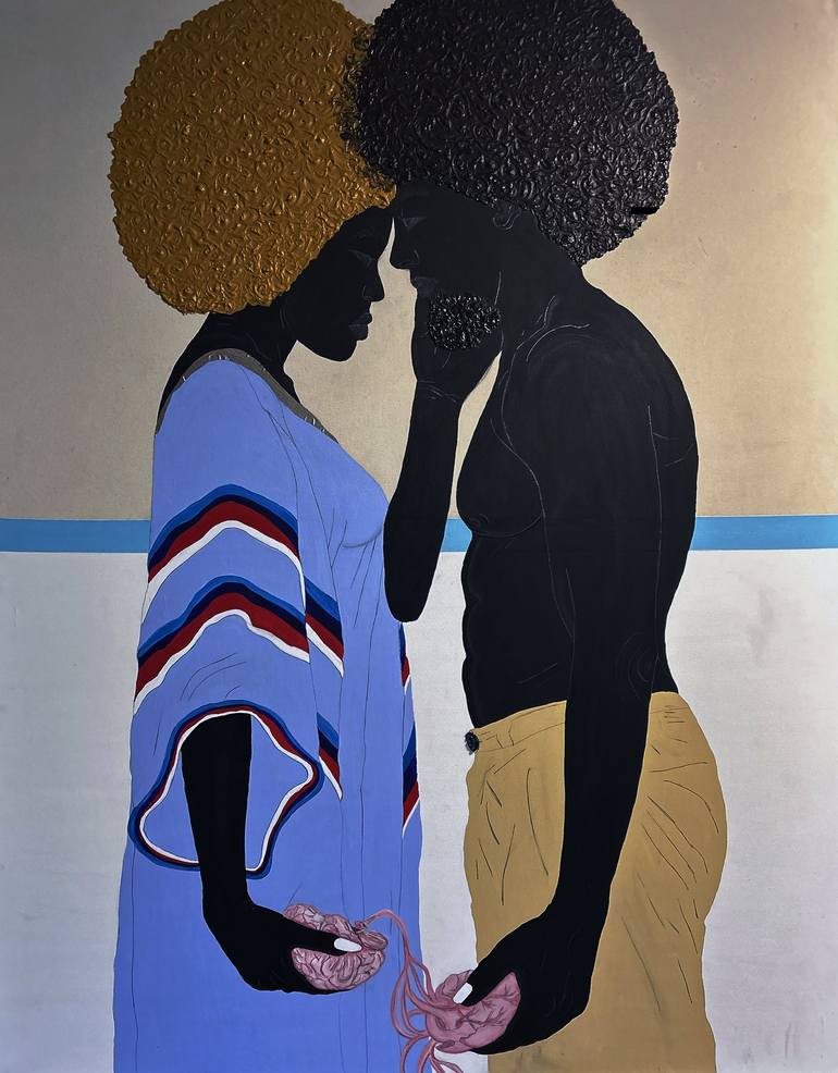Print of Contemporary People Paintings by Idris Habib