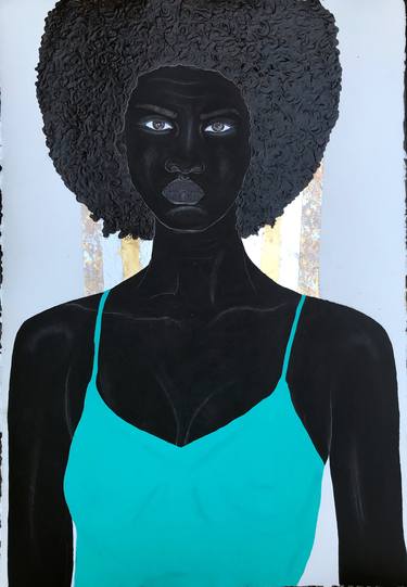 Saatchi Art Artist Idris Habib; Painting, “Michelle” #art