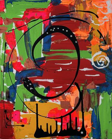 Original Abstract Paintings by Idris Habib