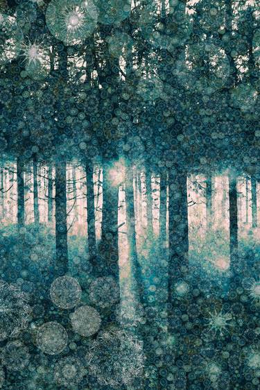 Print of Impressionism Nature Mixed Media by Andrew Bret Wallis