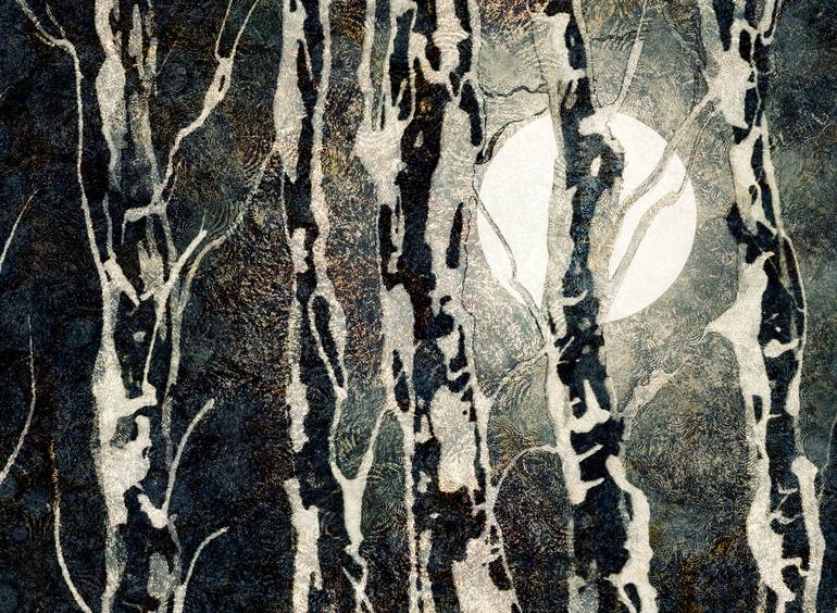 Original Conceptual Landscape Mixed Media by Andrew Bret Wallis