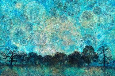 Original Impressionism Landscape Mixed Media by Andrew Bret Wallis