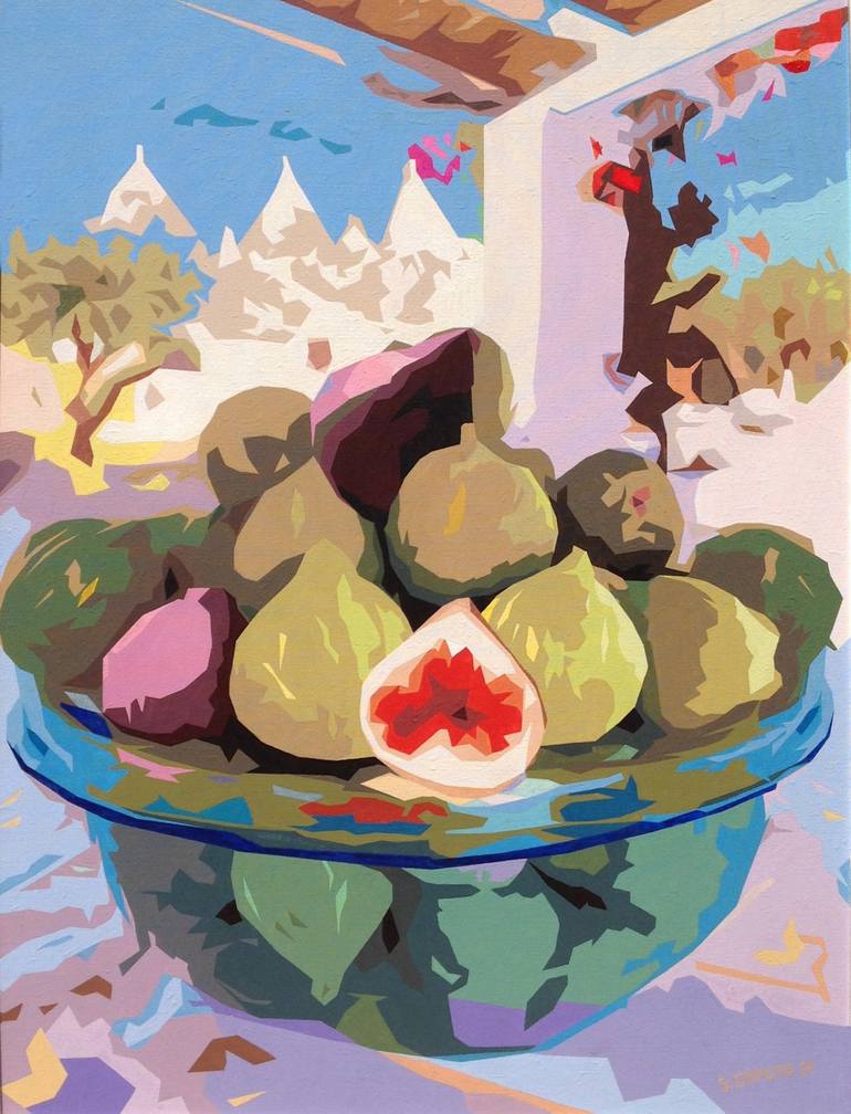 Print of Impressionism Places Paintings by Sabino Caputo