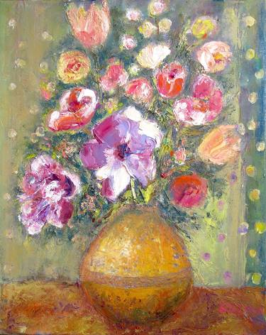 Flowers in the Golden Vase thumb