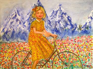 Girl on a Bicycle thumb