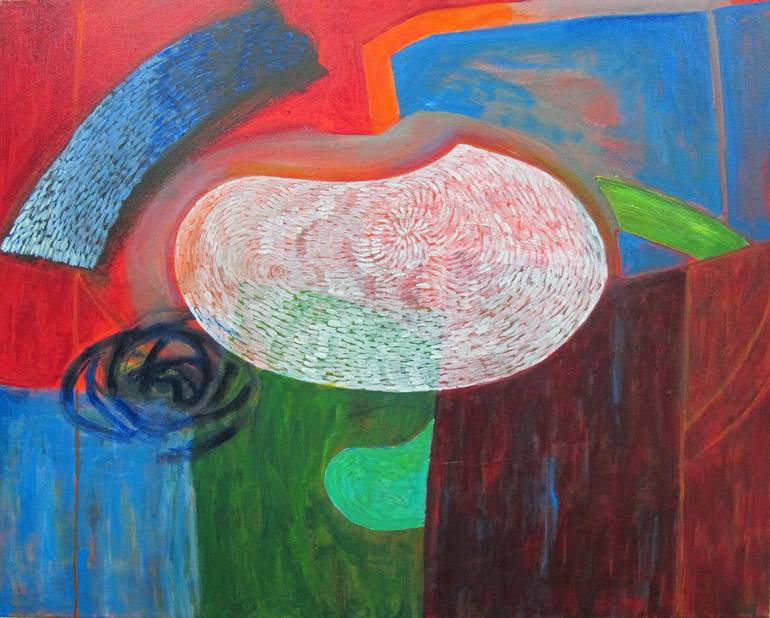 God's Kidney Painting by Marilyn Cvitanic | Saatchi Art