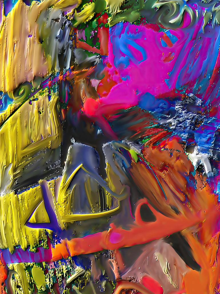 Original Abstract Expressionism Abstract Digital by Tabacelea Dimi