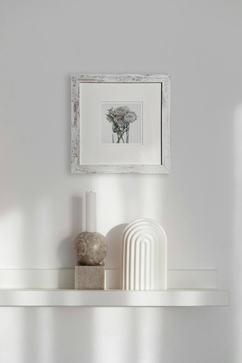 Original Contemporary Botanic Drawing by Victoria Alferonok