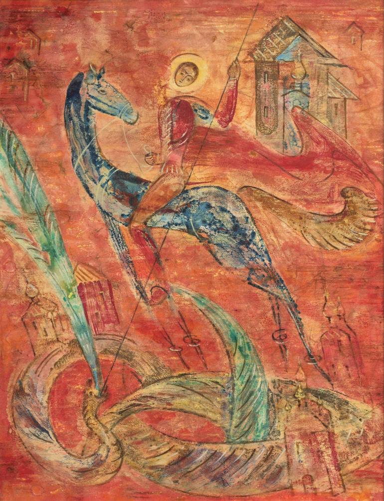 Print of Contemporary Classical Mythology Paintings by Victoria Alferonok