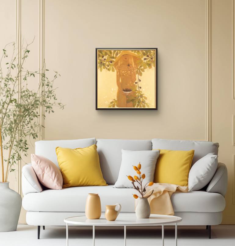 Original Contemporary Women Painting by Victoria Alferonok