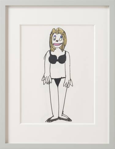 Original Popular culture Drawings by ISSEI WATANABE