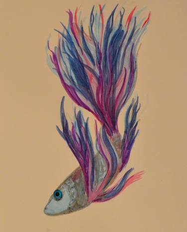 Original Fish Drawings by Kimberley Eddy