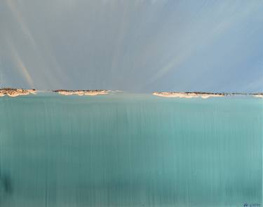 Original Abstract Seascape Paintings by Kimberley Eddy