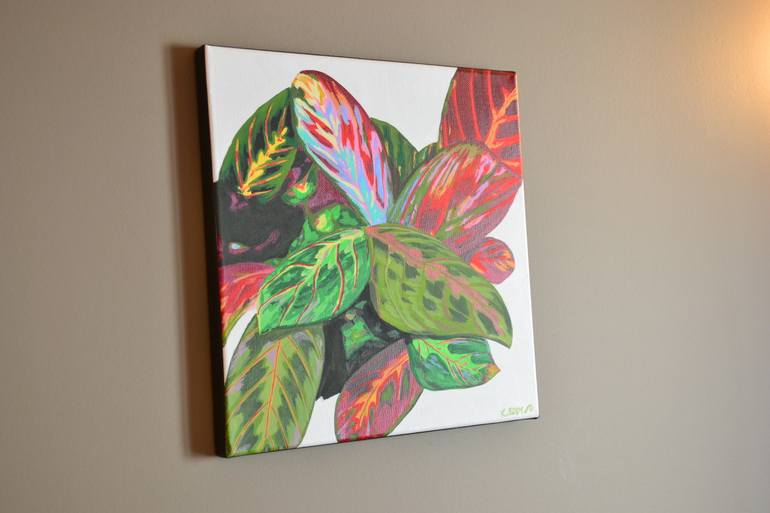 Original Modernism Botanic Painting by Kimberley Eddy