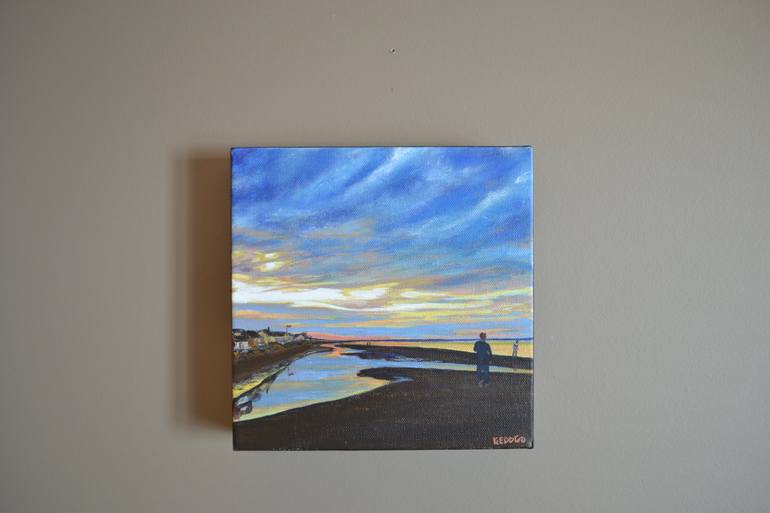 Original Impressionism Landscape Painting by Kimberley Eddy