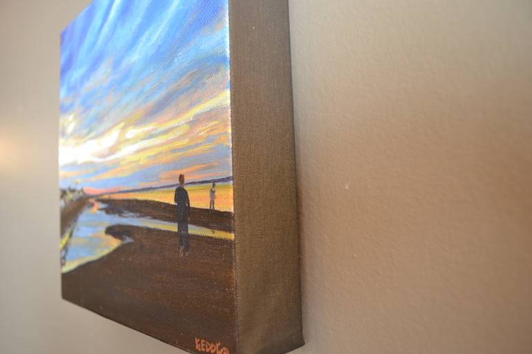 Original Impressionism Landscape Painting by Kimberley Eddy