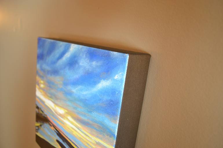 Original Impressionism Landscape Painting by Kimberley Eddy