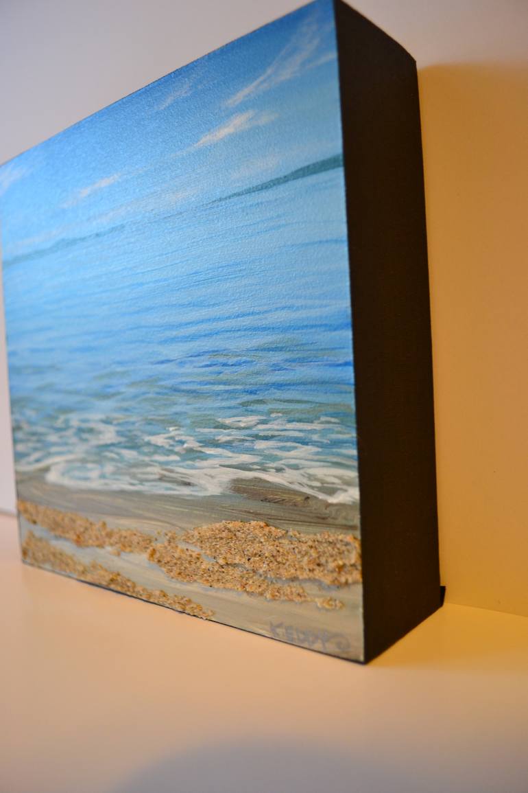 Original Beach Painting by Kimberley Eddy