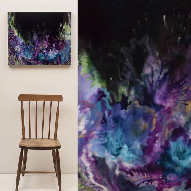 Original Abstract Nature Painting by Kimberley Eddy