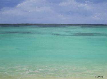 Print of Realism Seascape Paintings by Kimberley Eddy