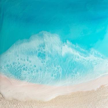 Print of Realism Beach Paintings by Kimberley Eddy