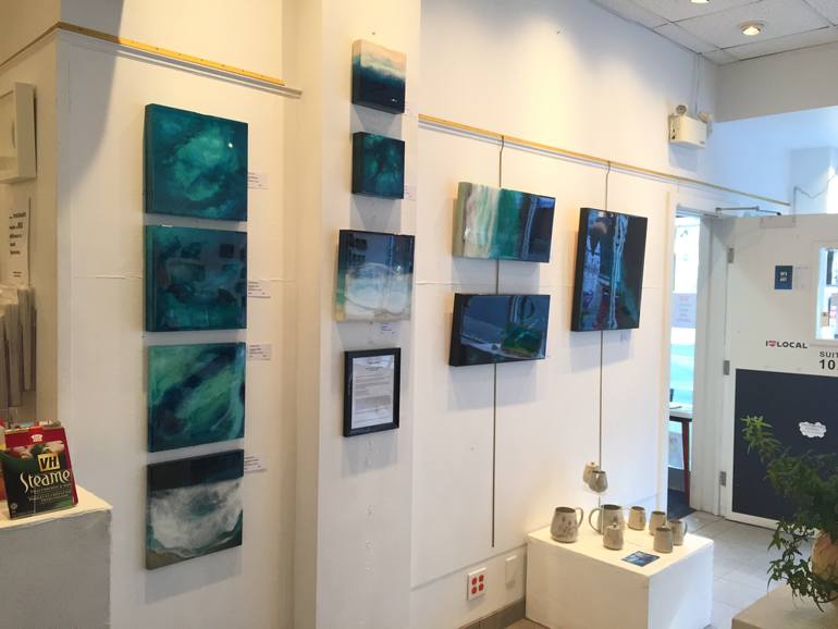 Original Minimalism Abstract Painting by Kimberley Eddy